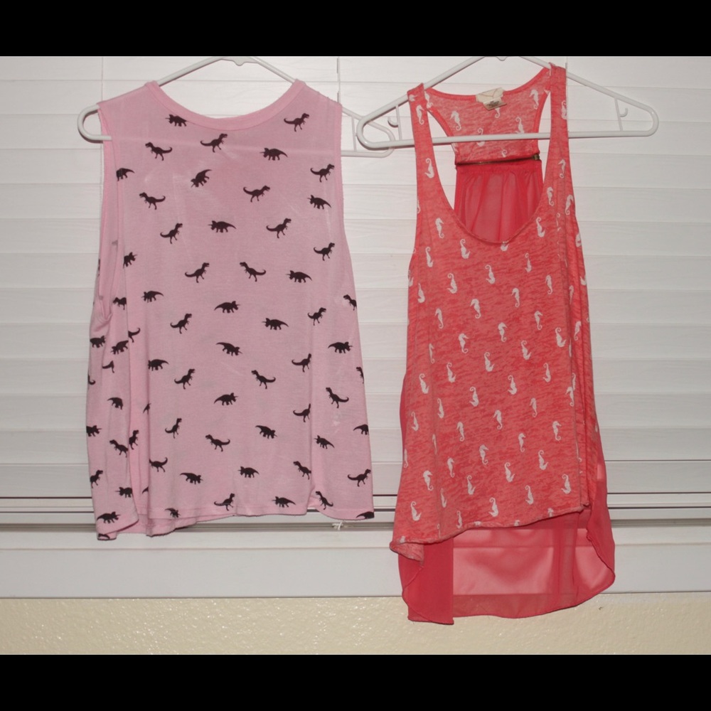 Two tank tops